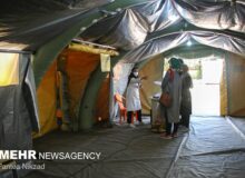 بزرگترین درمانگاه صحرایی در البرز برپا شد