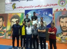 قهرمانی تیم والیبال فرزندان پاسدار سپاه البرز در مسابقات کشوری