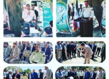 تلاوت استاد مهدی فلاح نژاددر آئین کلنگ زنی ستاد نیروی انتظامی چهارباغ