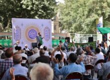 جشن غدیر در مصلای کرج برگزار شد
