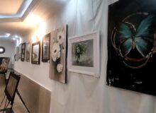 اولین نمایشگاه هنر‌های تجسمی هنرمندان شهرجدید مهستان برگزار شد