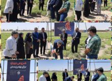 مراسم کلنگ زنی مرکز نگهداری معلولین ذهنی دختران بالای ۱۴ سال در شهرستان نظرآباد