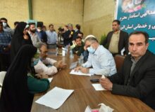 دیدار استاندار البرز با ۲۲۰ تن از اهالی محله مهدی آباد در شهرستان چهارباغ