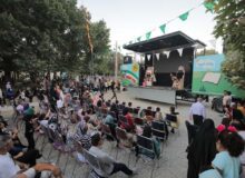 دهکده تفریحی باغستان کرج آخرین ایستگاه تماشاخانه سیار کانون در البرز