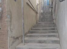 پله‌گذاری معابر فرعی در محله مهر حصار انجام شد