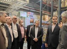 بازدید مدیر عامل منطقه ویژه اقتصادی  پیام از شرکت انبارهای عمومی
