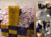 مکان غیر بهداشتی عرضه مرغ و گوشت قرمز در فردیس شناسایی شد