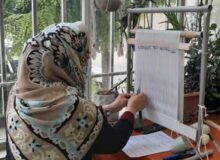 طرح آموزش فرش ویژه بانوان فرهنگی سرپرست خانوار در البرز کلید خورد