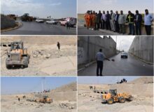 آماده باش عوامل ستاد مدیریت بحران شهر #گلسار در راستای پیشگیری از وقوع سیلاب:
