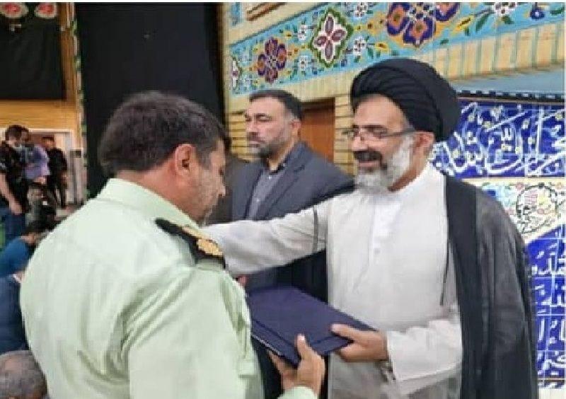 تجلیل از مسئولان انتظامی شهرستان فردیس برای برخورد با قبح شکنان حجاب