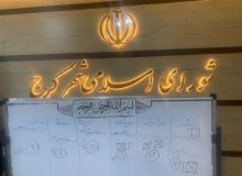 علی قاسمپور رئیس شورای شهر کرج شد