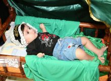 لالایی مادران البرزی در اجتماع شیرخوارگان حسینی