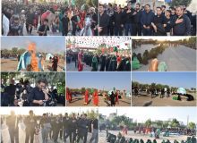 برگزاری نمایش مذهبی اسارت قافله حضرت ابا عبدالله الحسین(ع) در شهر گلسار