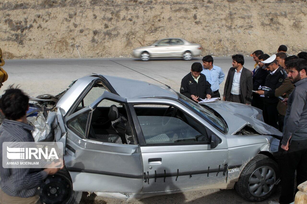 تصادف درجاده کرج – چالوس یک کشته و ۶ مصدوم برجای گذاشت