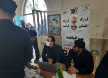 برپایی میز خدمت صندوق بیمه اجتماعی عشایر البرز در خانه محله شهرک ابریشم