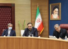 دیدار رئیس کل و اعضای شورای معاونان دادگستری استان با استاندار البرز