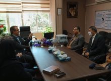 بازدید معاون فرماندار کرج از بیمارستان شهید مدنی