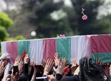 پیکر پاک جانباز شهید نیکخواه بهرامی در گلزار شهدای امامزاده طاهر(ع) کرج آرام گرفت