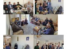 دیدار مدیریت شهری شهر جدید مهستان با  خانواده معظم شهدای سرافراز ارتش و ناجا
