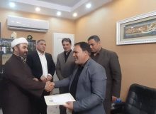 مراسم تودیع و معارفه مسئول کانون  بسیج رسانه شهر گرمدره برگزار شد