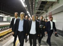 بازدید دکتر عبداللهی استاندار البرز از روند پیشرفت قطار شهری کرج
