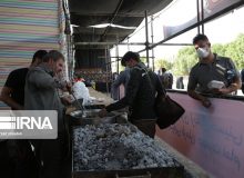 هیات رزمندگان البرز با هشت موکب  زائران اربعین پذیرایی می کند