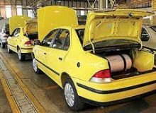 آزمون  ۲۶۶۸ مخازن CNG خودروی دوگانه سوز در البرز