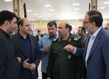 افتتاح نمایشگاه پاییزه در کانون شهید سبحانی سپاه کرج