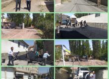بلوار آیت الله طالقانی به سمت روستاهای بخش بالا طالقان  بزودی آماده پخش آسفالت خواهد شد