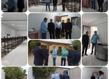 بازدید  فرماندار شهرستان چهارباغ از مراحل آماده سازی کمپ ماده ۱۶