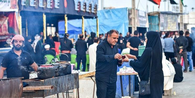 نذر «آب» در موکب‌ خادمیاران رضوی البرز