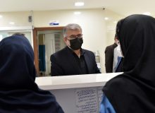 بازدید سرزده  استاندار البرز از بیمارستان امام خمینی (ره) کرج