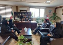 دیدار و میزبانی فرماندار نظرآباد با جمعی از مسئولین مراکز مثبت زندگی