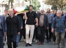 پیکر پدر شهیدان «هداوند» در کرج تشییع شد