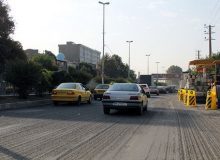 آغاز عملیات مکانیزه آسفالت میدان حافظ تا پل کلاک (خلج آباد)
