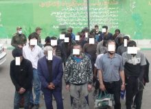 جمع آوری ۶۱ معتاد متجاهر در چهارباغ