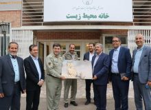 بازدید مشاور ریاست سازمان حفاظت محیط زیست از اولین خانه محیط زیست البرز