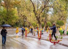 وزش باد و بارش باران در البرز تداوم دارد