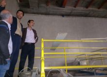 بازدید از اقدامات زیست محیطی بیمارستان در حال ساخت فردیس
