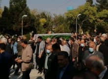 پیکر مطهر جانباز شهید دفاع مقدس در کرج تشییع شد