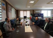 دیدار فرماندار نظرآباد و رییس بیمه سلامت شهرستان