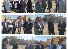 بازدید مدیریت شهری چهارباغ از مهدی آباد