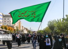 مراسم تشییع شهید امنیت در کرج