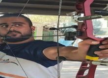 آرمین پاکزاد منتخب تیم ملی تیراندازی با کمان