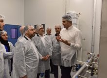 بازدید وزیر اقتصاد از شهرک صنعتی بهارستان استان البرز