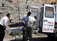 مصدومیت دختر ۲۷ ساله پس از سقوط از پل حصارک کرج
