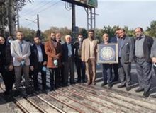 بازدید جمعی از کارکنان دانشگاه علوم پزشکی البرز از آسایشگاه جانبازان میلاد شهریار