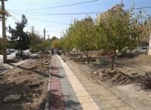 عملیات احداث پارک حاشیه‌ای «رجایی» آغاز شد