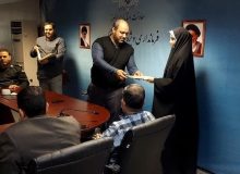 مسئول بانوان بسیج ۱۱۹۳ شهید حاج یدالله کلهر منصوب شد