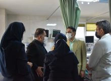 بازدید رئیس دانشگاه علوم پزشکی البرز از بیمارستان امام علی (ع)